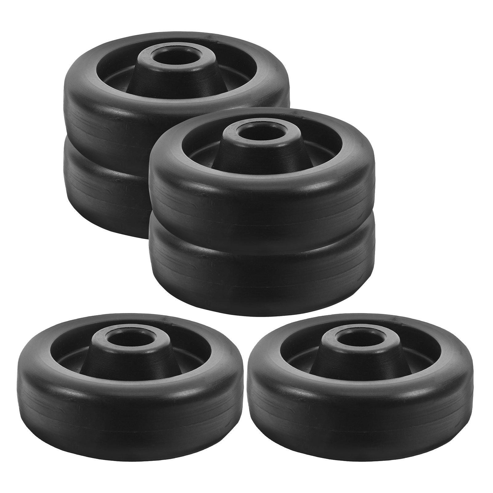 Heavy Equipment Attachments - 6Pcs Fitness Equipment Roller Heavy Duty