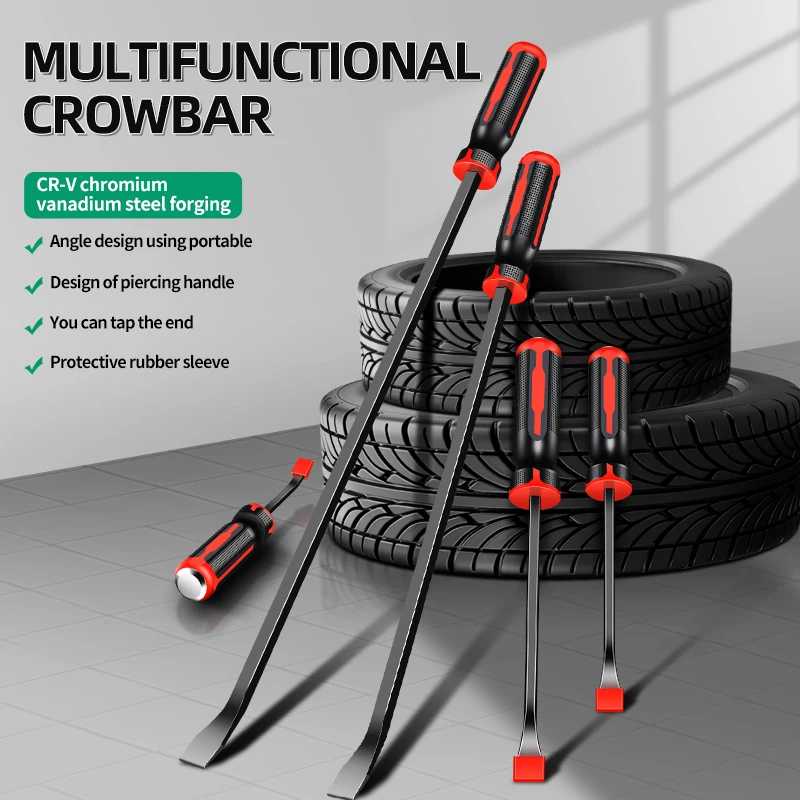 Heavy Equipment Maintenance - Heavy Duty Multi-Function Long Pry Bar