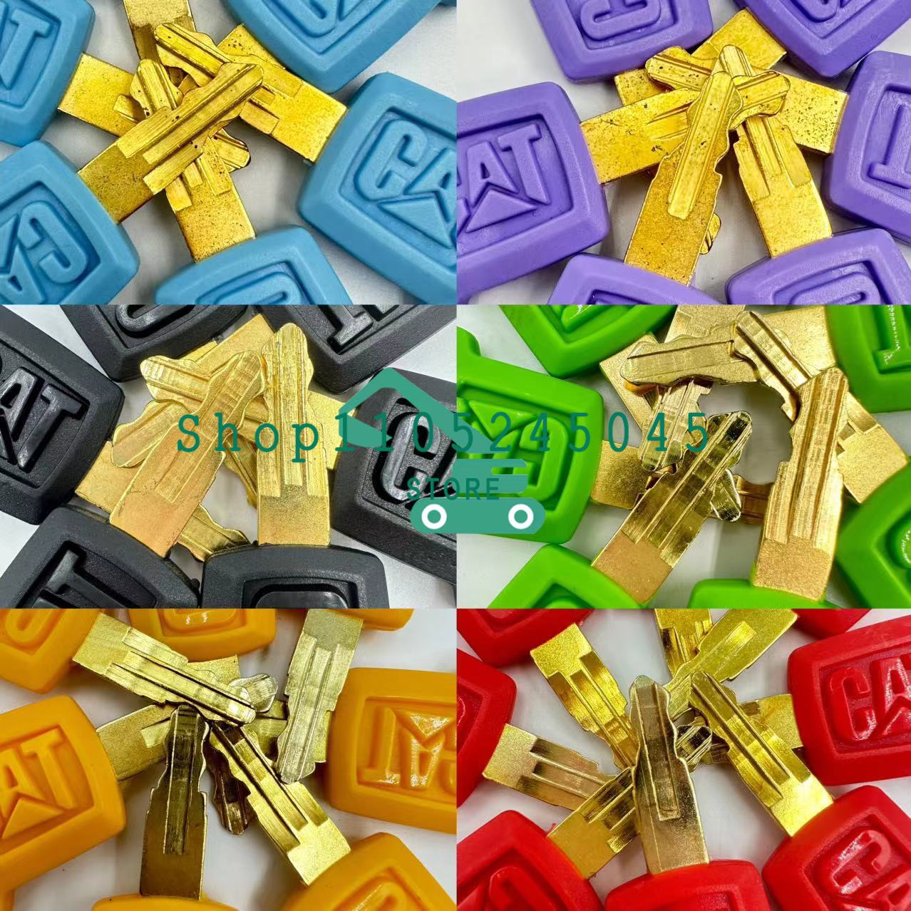 Heavy Equipment Yellow - 30PCS 5P8500 8H5306 Keys Heavy Equipment