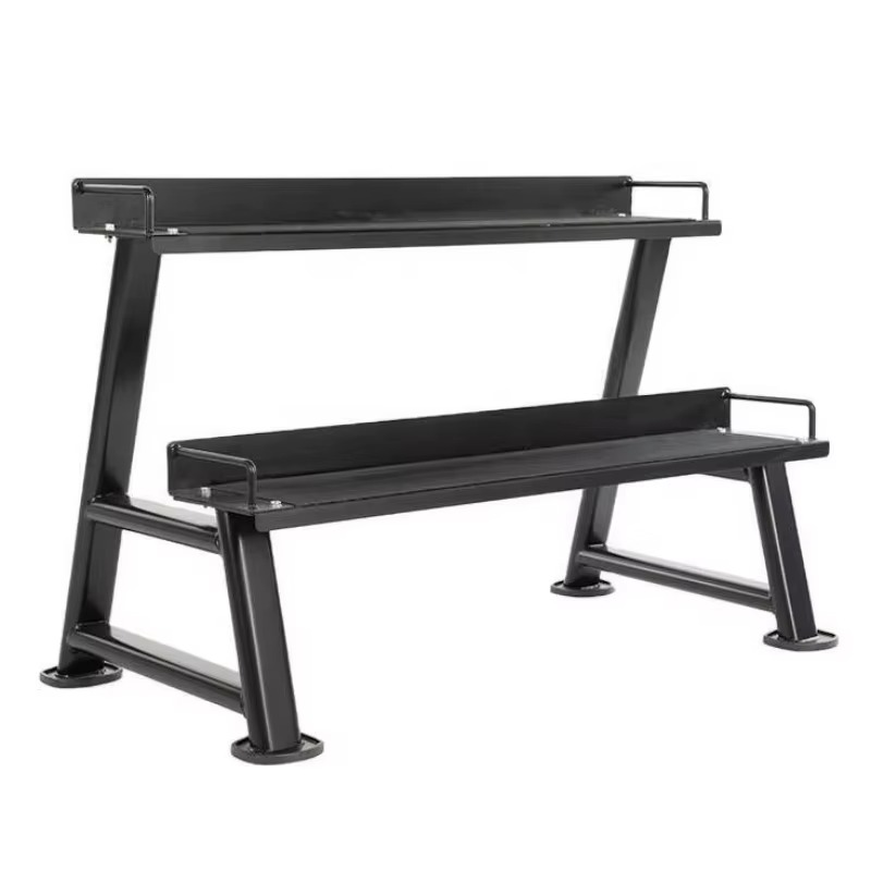 Heavy Equipment Paint - Combined Dumbbell And Kettlebell Storage Rack