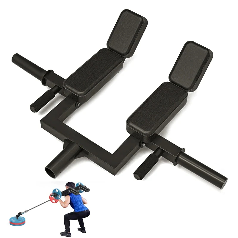 Heavy Equipment Attachments - Fitness Shoulder Press Squat Workout Barbell,