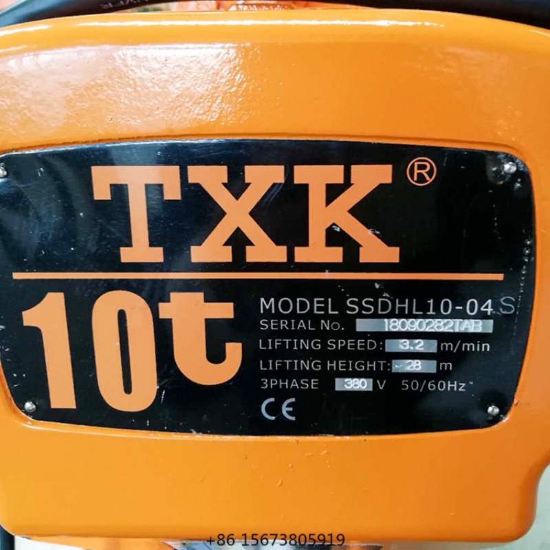 TXK Chain Hoist Electric 10ton - Electric Chain Hoist 评论和价格