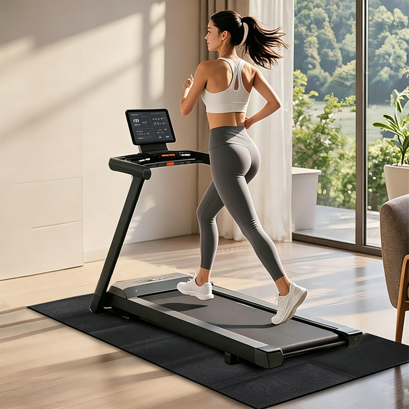 Treadmill Mat Vibration Absorb - Heavy Equipment Gym 评论和价格