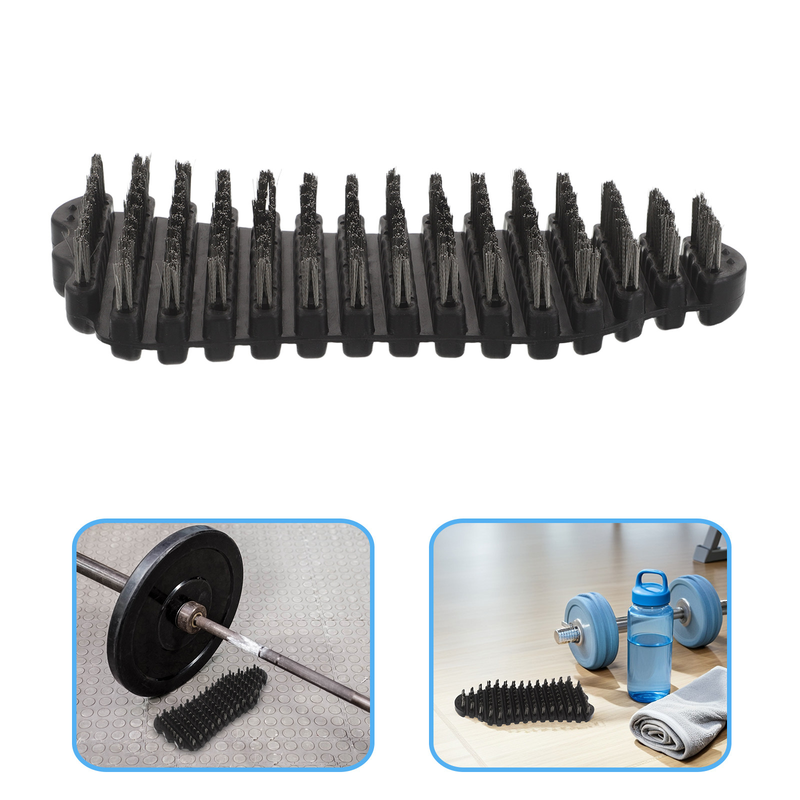 Steel Wire Barbell Brush Heavy - Heavy Equipment Gym 评论和价格