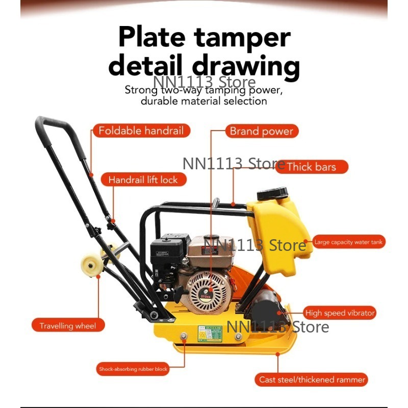 High Quality Vibrating Manual  - Plate Compactor Vibrator 评论和价格