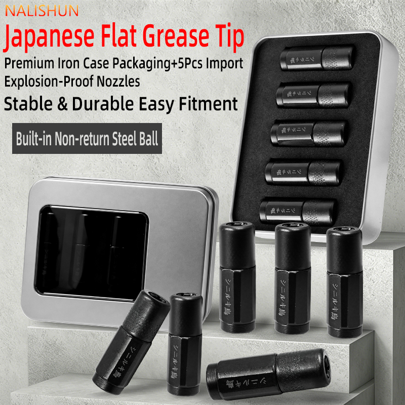 Heavy Duty Grease Gun Flat Cou - Grease For Heavy Equipment 评论和价格