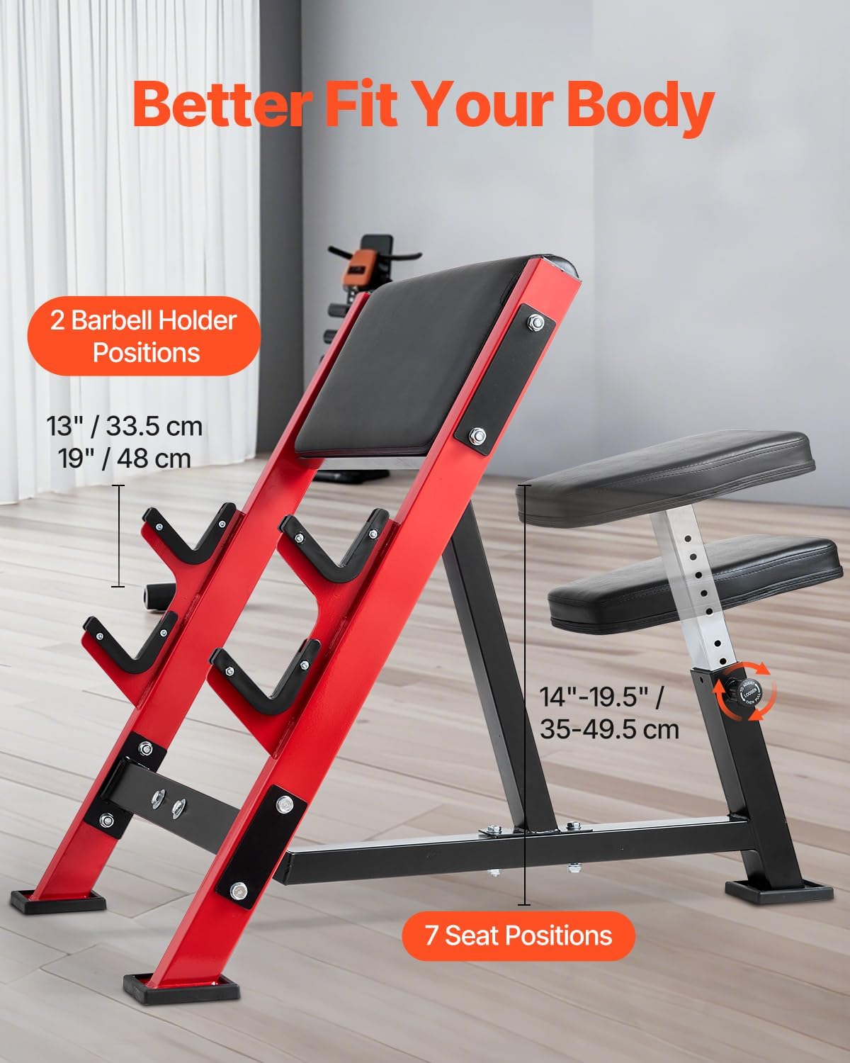 Preacher Curl Bench Heavy Duty - Heavy Equipment Gym 评论和价格