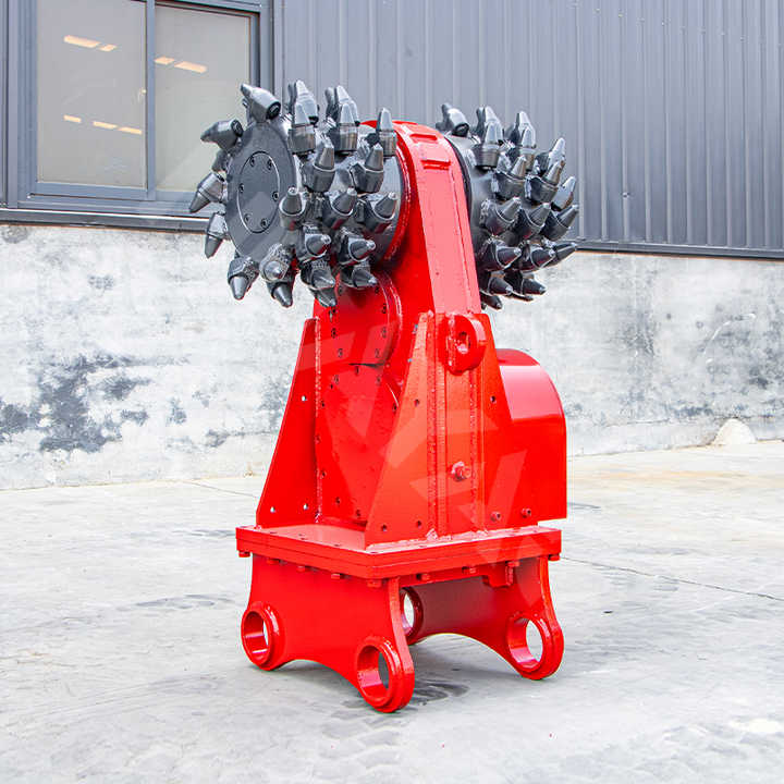 Heavy Duty Hydraulic Drum Cutt - Heavy Equipment Attachments 评论和价格