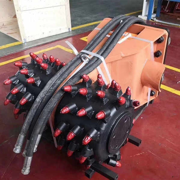 Heavy Duty Hydraulic Drum Cutt - Heavy Equipment Attachments 评论和价格