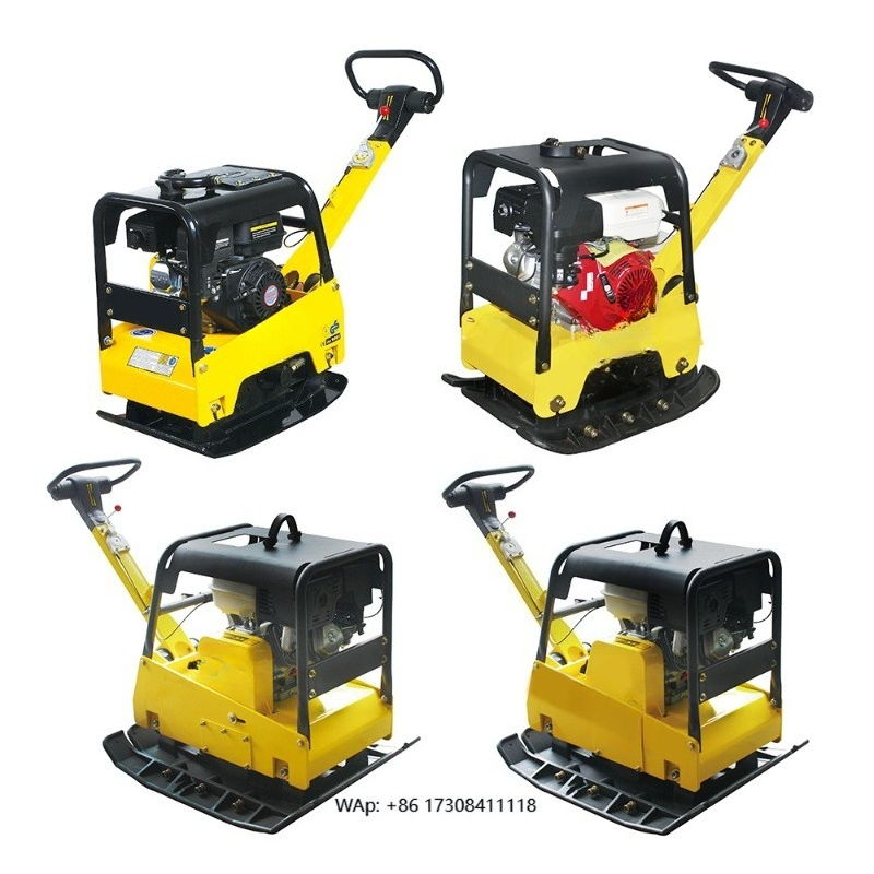Handheld Reversible Soil Compa - Plate Compactor Vibrator 评论和价格