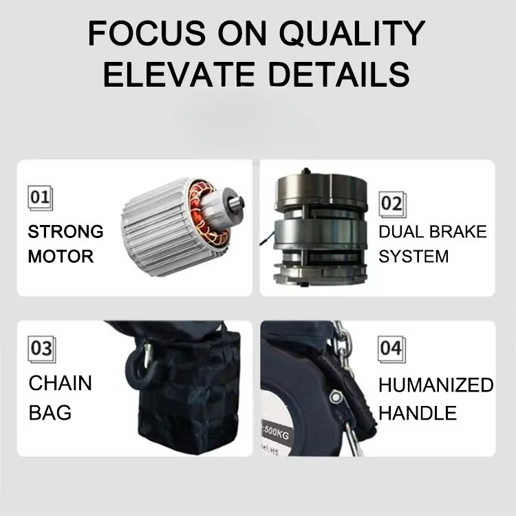 Electric Chain Hoist 500kg 1t  - Electric Chain Hoist 评论和价格