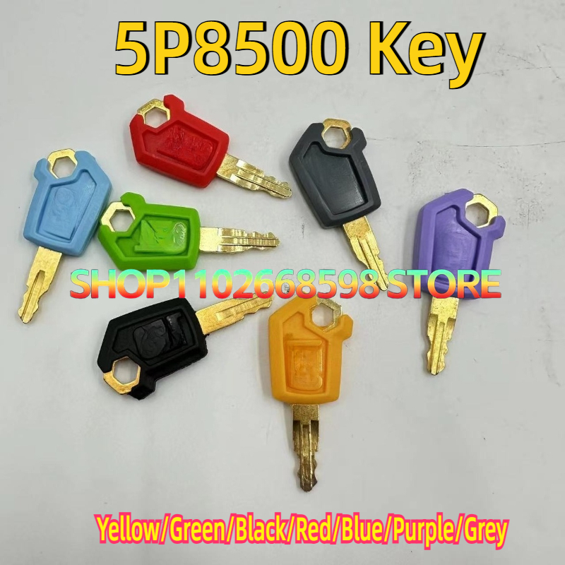 50PCS 5P8500 Keys for CA Heavy - Heavy Equipment Yellow 评论和价格