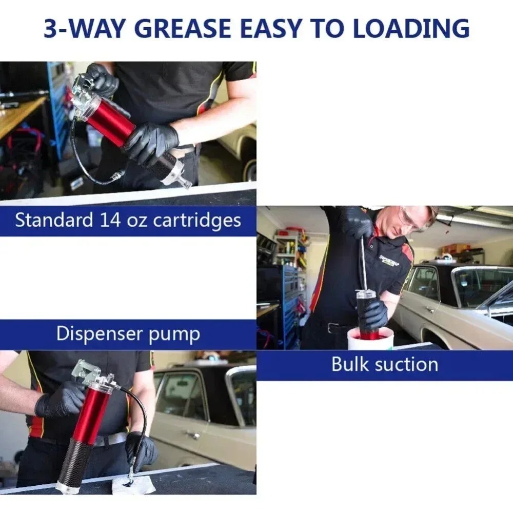 Manual Pistol Grip 7000PSI Hea - Grease For Heavy Equipment 评论和价格