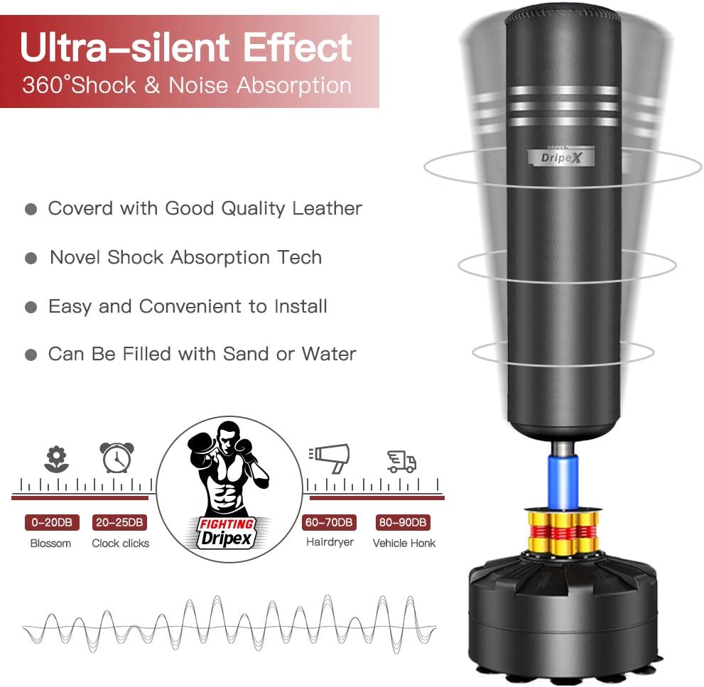 69'' Freestanding Punching Bag - Heavy Equipment Gym 评论和价格