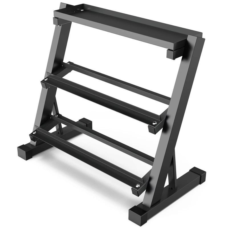 3-Tier Dumbbell Storage Rack 8 - Heavy Equipment Gym 评论和价格