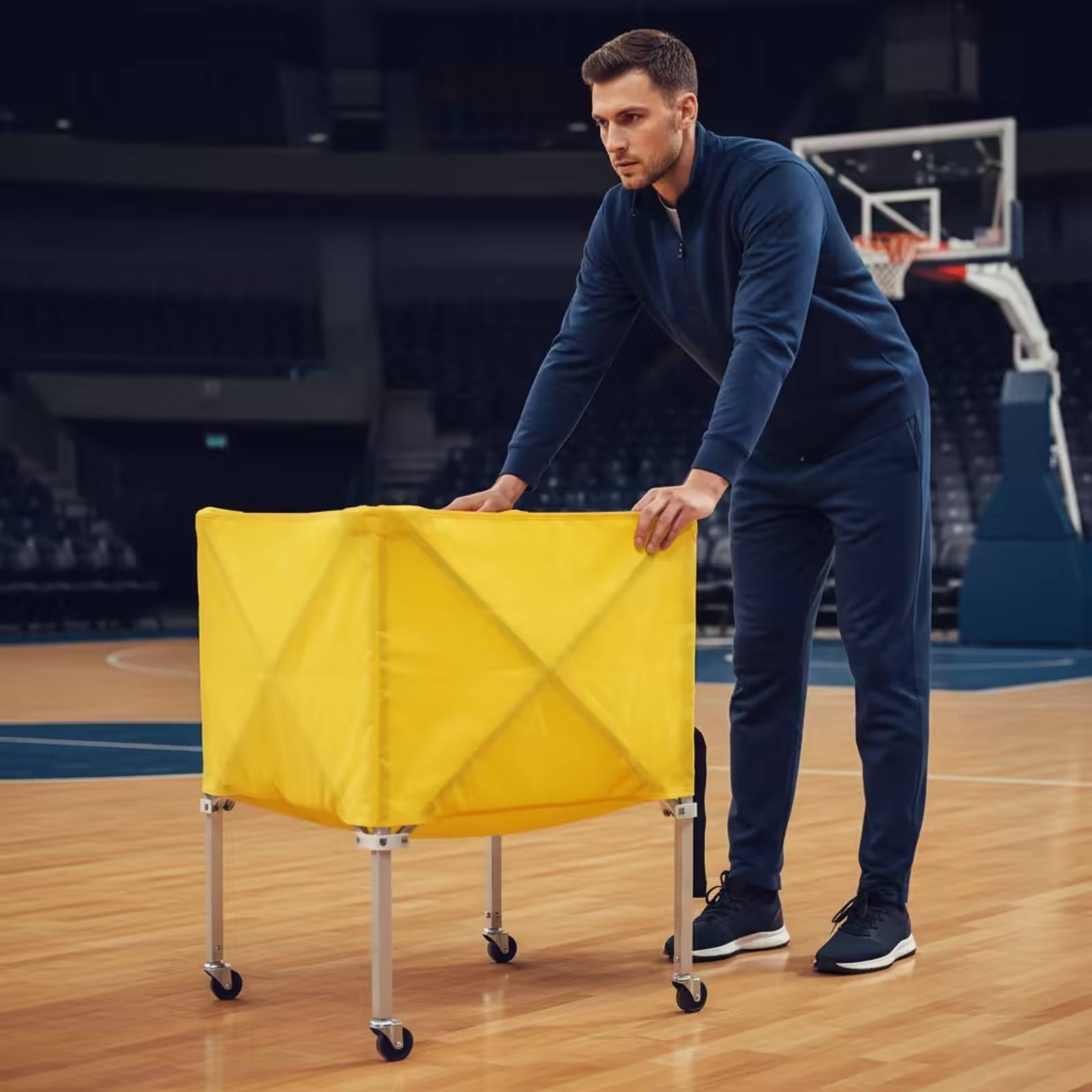 Collapsible Ball Cart Lightwei - Heavy Equipment Gym 评论和价格