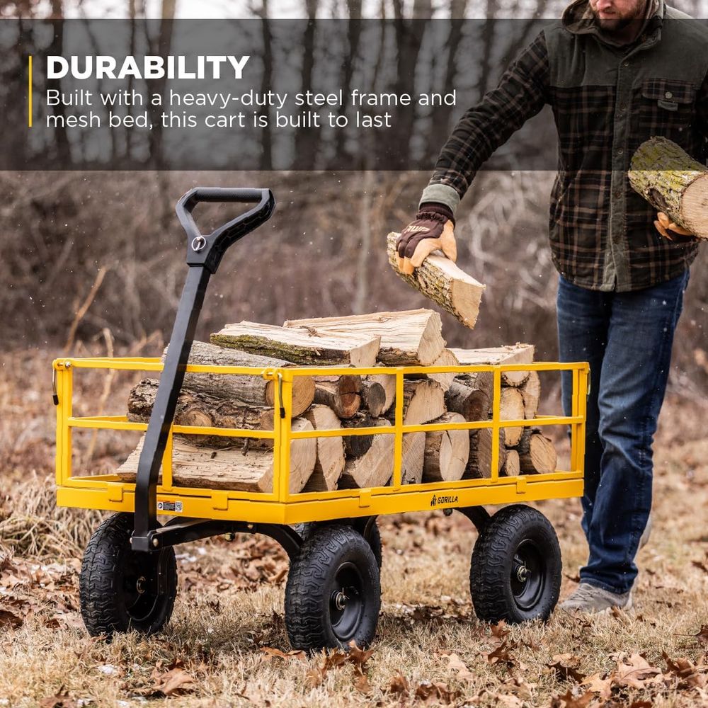 Heavy Duty, All Terrain Garden - Heavy Equipment Yellow 评论和价格