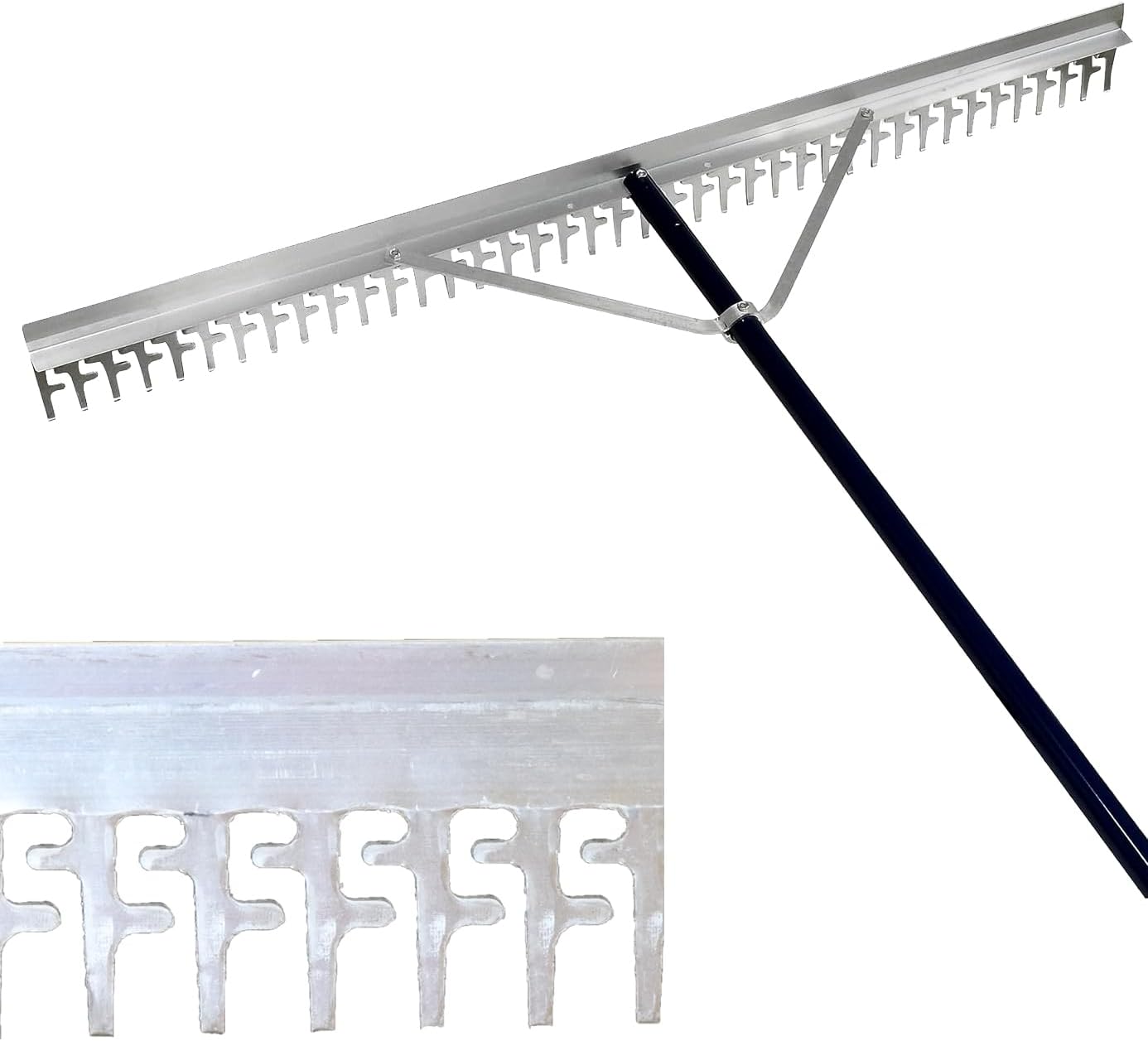 Water Land Home Super Rake, 4  - Heavy Equipment Yellow 评论和价格